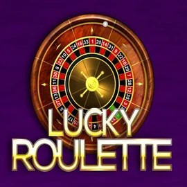 Lucky Roulette slot logo by Belatra Games at Great Slots Casino