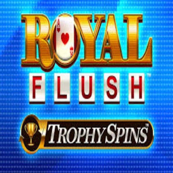 Royal Flush Trophy Spins game by Greentube – logo hosted on Great Slots Casino
